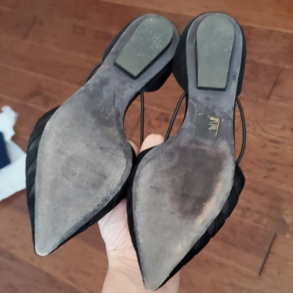 Narciso Rodriguez Suede Flats Size 37.5 - Picture 8 of 11